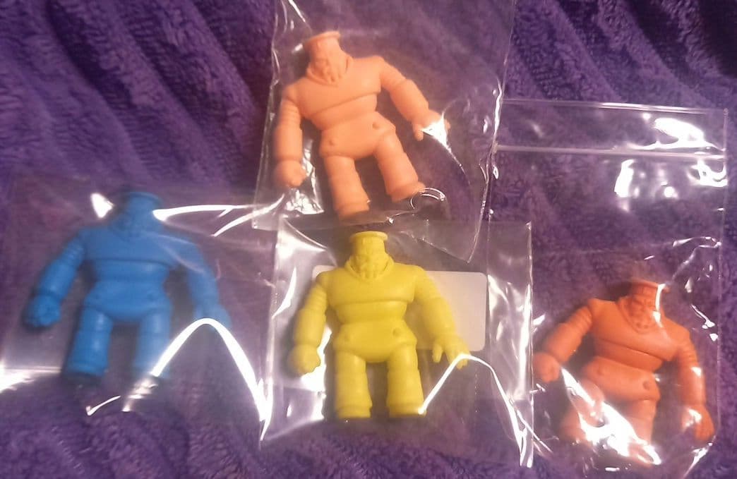 キン消し当時物✨地下鉄超人界のボス４体セット✨美品✨