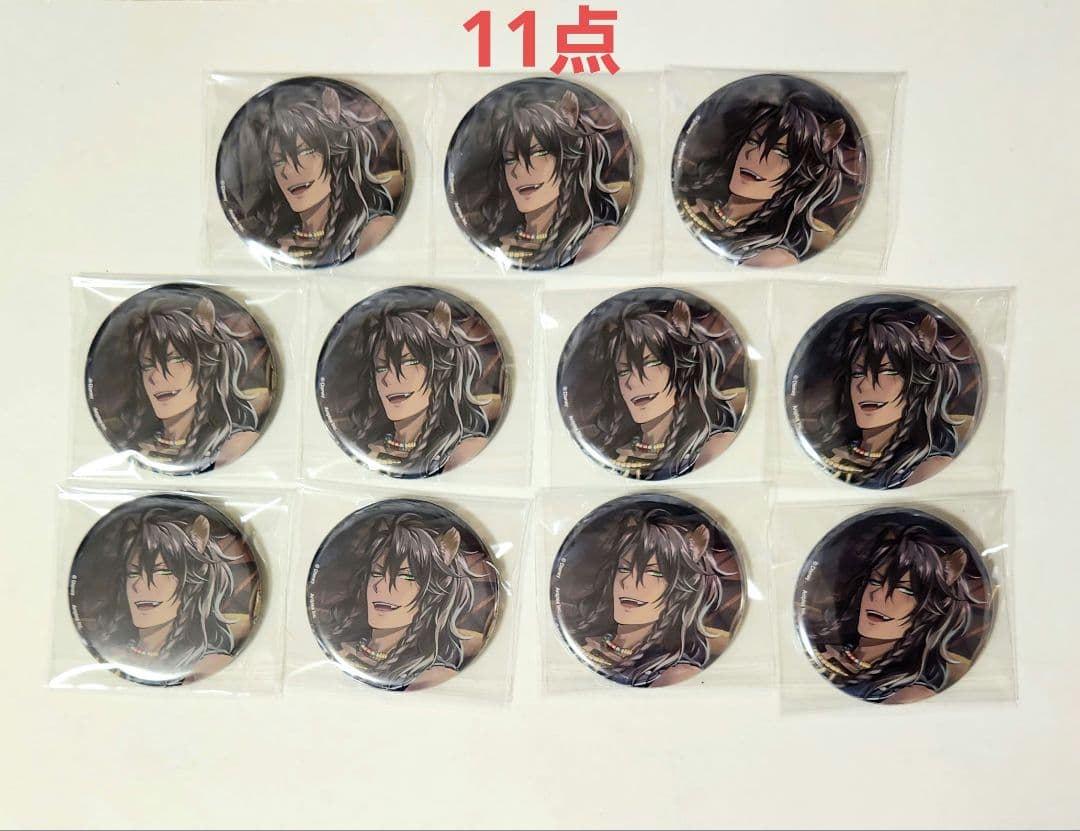 ツイステ レオナ 寮服 缶バッジ 缶バッチ グッズ アニメイト AGF SSR