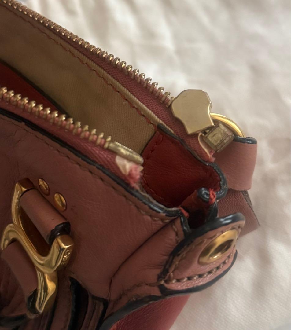 【じじ】Chloé クロエ　マーシー　ミニ　ピンクベージュ　ショルダー