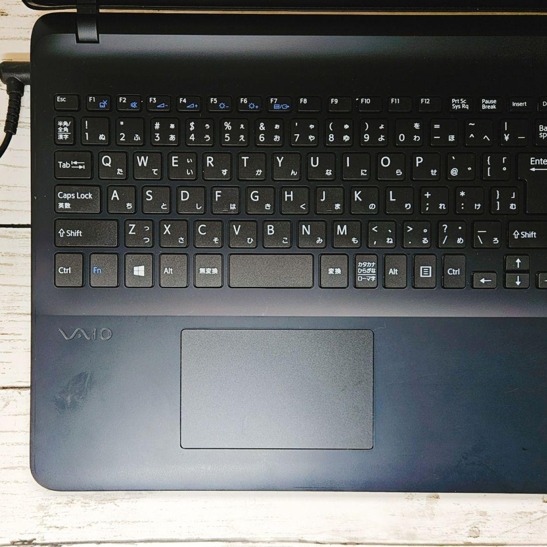 VAIO ノートパソコン i5 SSD カメラ テンキー DVD バッテリー良好