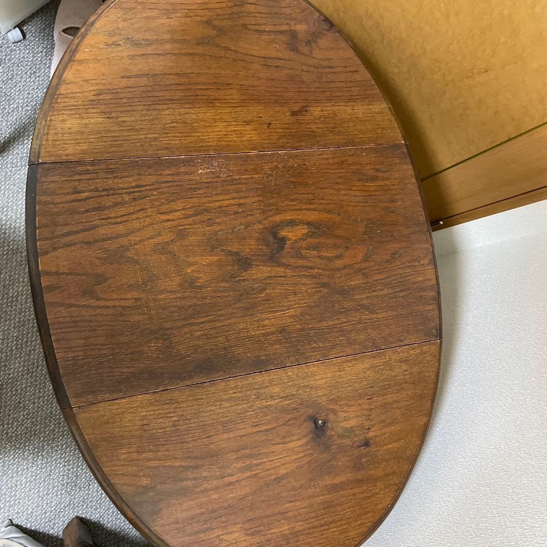 本日セール　アンティーク　ゲートレッグテーブル