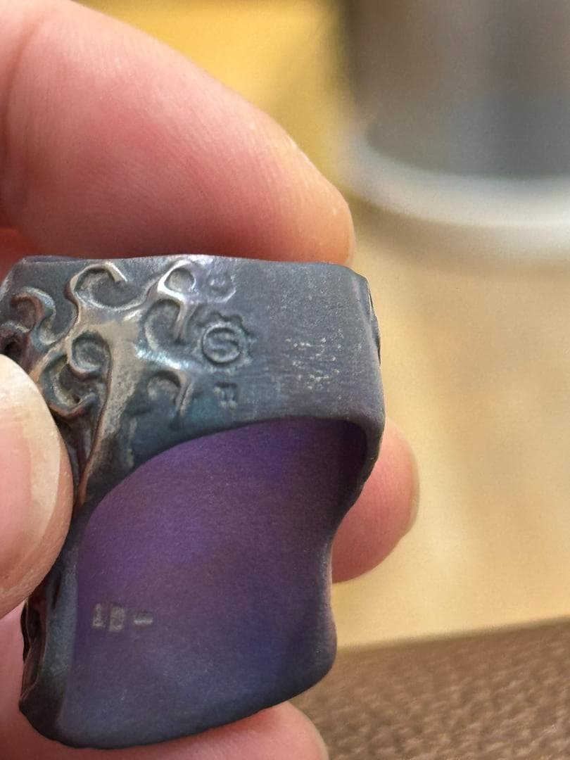 限定　リング　パンチャー　ステルス　カナガワウェーブ　チタン　グリーン