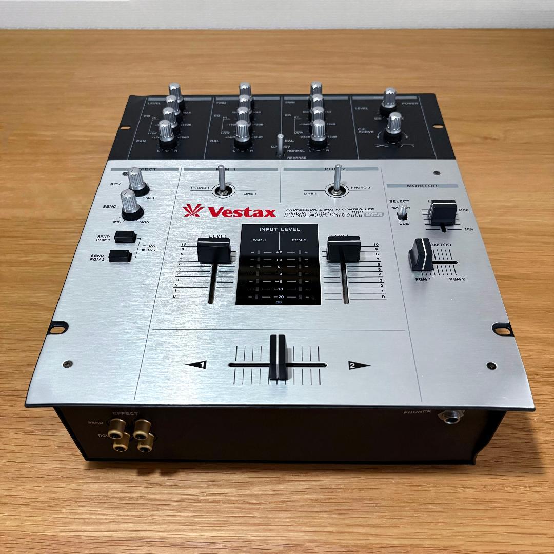 Vestax PMC-05Pro Ⅲ 3 VCA ベスタクス DJ ミキサー