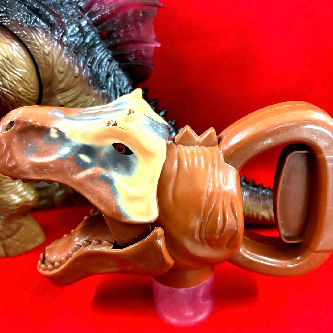 恐竜　フィギュア　60㎝　特大　大迫力　リアル　3体セットプラス頭部　T⑨