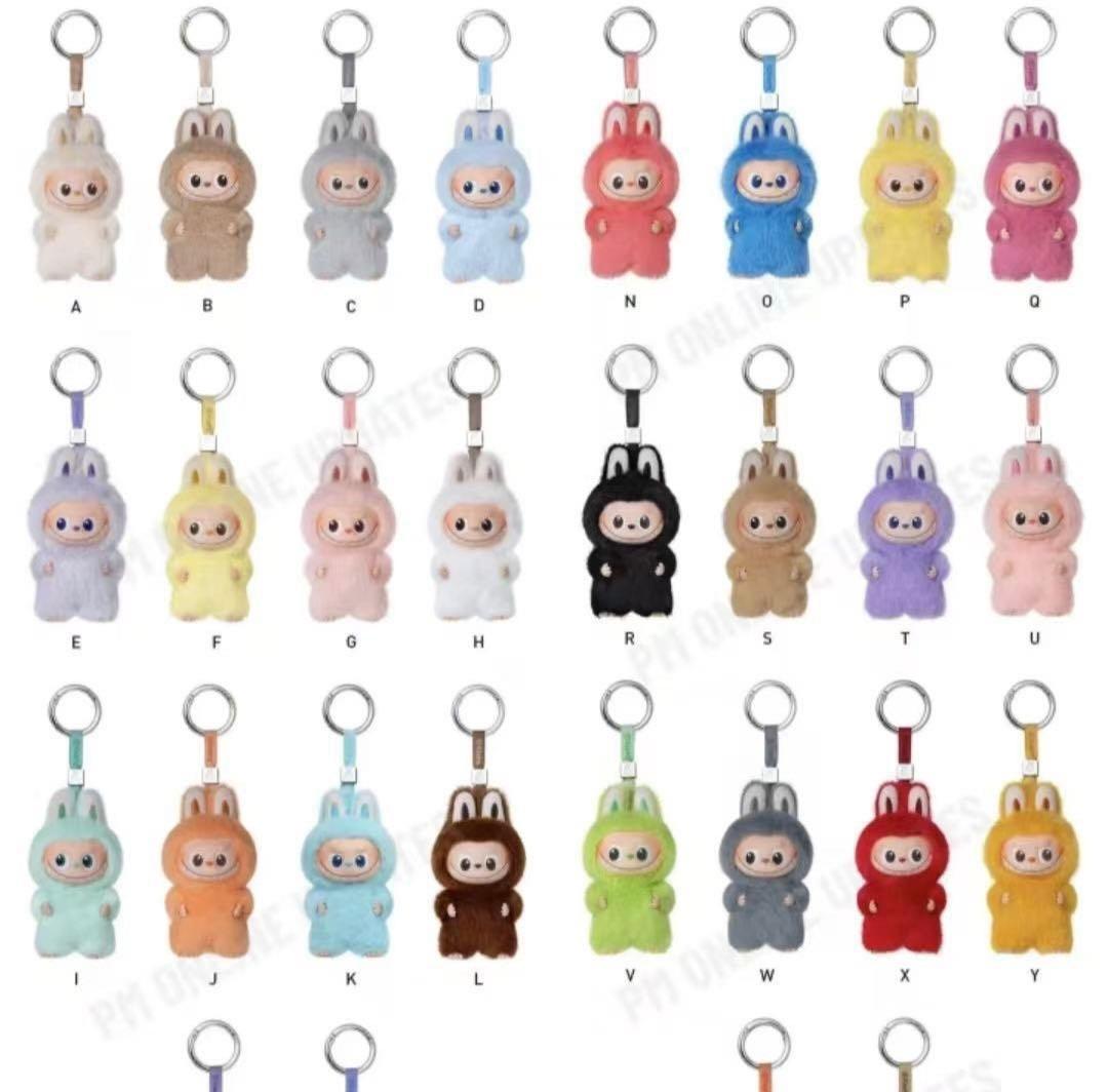 POPMART LABUBUラブブぬいぐるみ正規品 箱開けないＡ〜M 14本