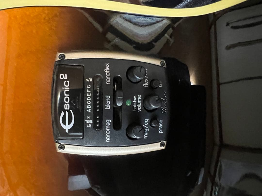 エピフォン　ハードケース付き　EJ-200CE/VS アコースティック