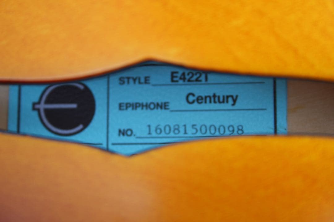 エピフォン センチュリー 1966 復刻 Epiphone Century