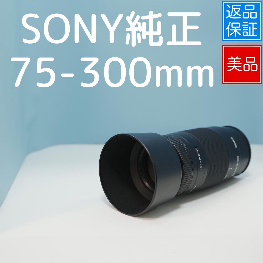 SONY純正 75-300mm 望遠レンズ 美品 a4400