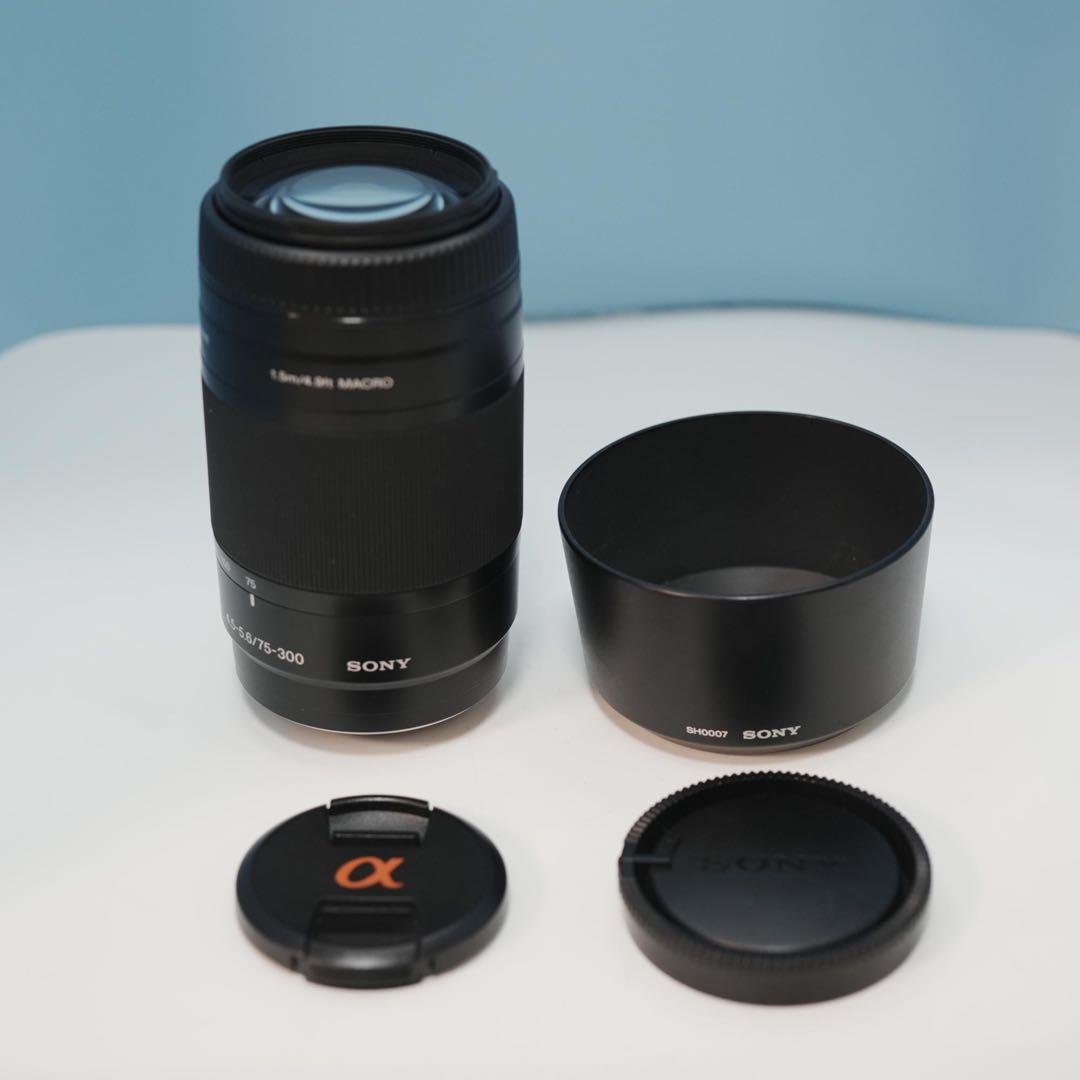 SONY純正 75-300mm 望遠レンズ 美品 a4400