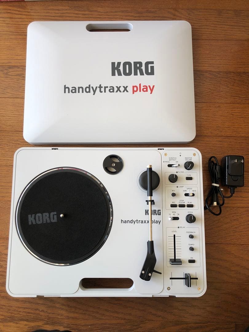 KORG handytraxx play ターンテーブル