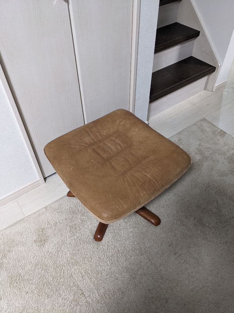 ベルグファニチャー　BERG　北欧　ビンテージ　デンマーク　オットマン