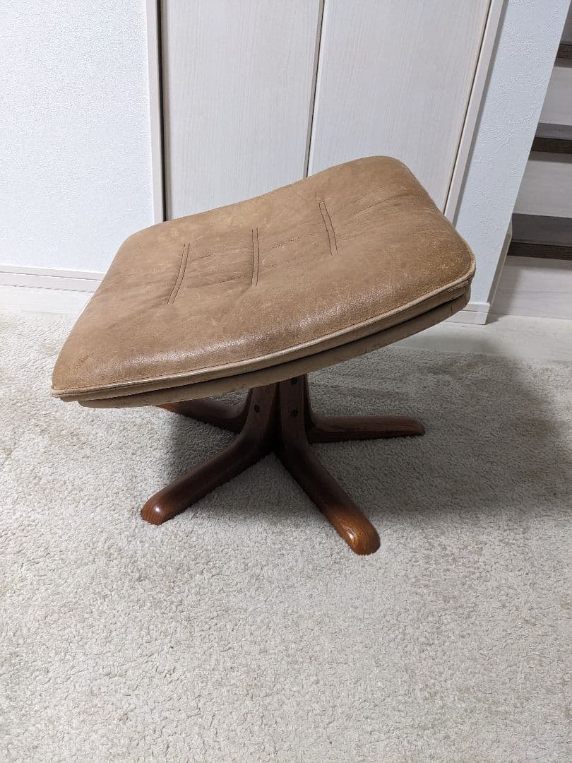 ベルグファニチャー　BERG　北欧　ビンテージ　デンマーク　オットマン