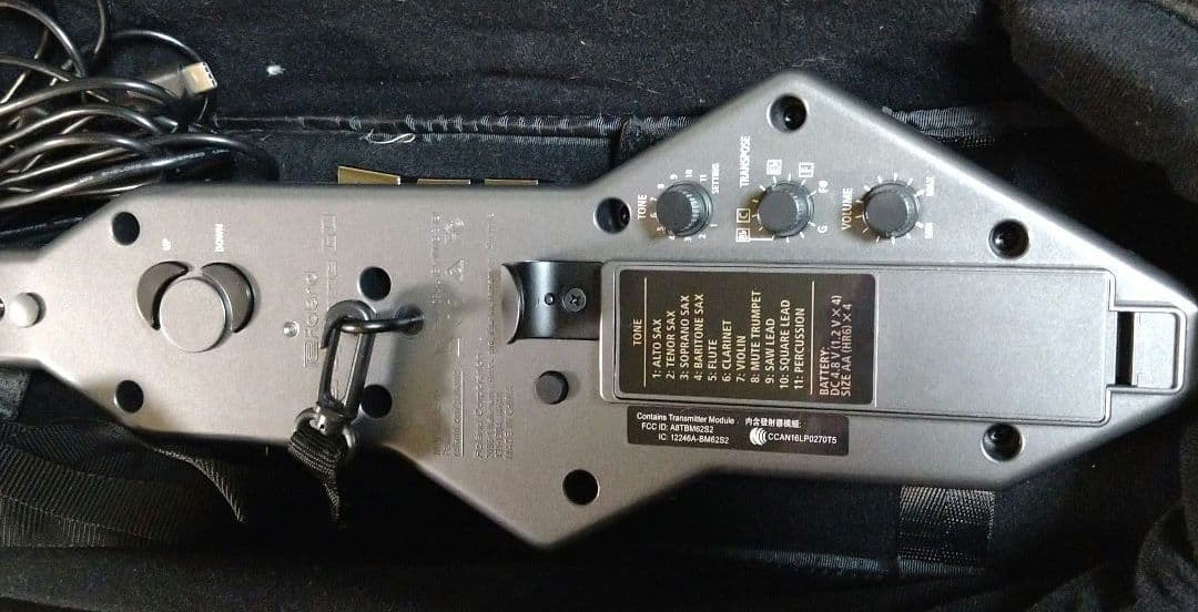 ローランド　デジタル管楽器　エアロフォン