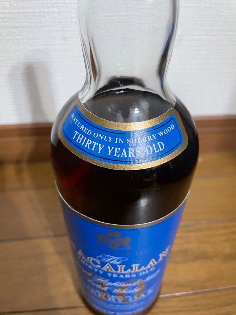 マッカラン 30年 シェリーオークカスク ブルーラベル 700ml 43%
