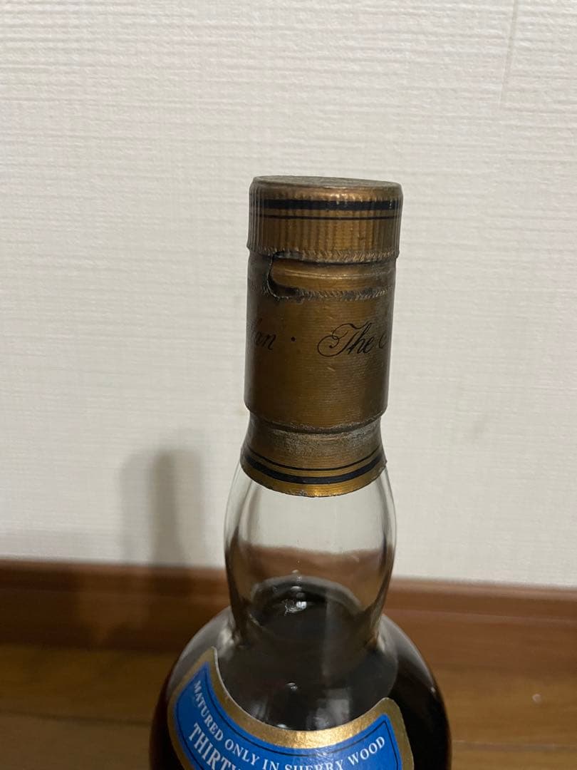 マッカラン 30年 シェリーオークカスク ブルーラベル 700ml 43%