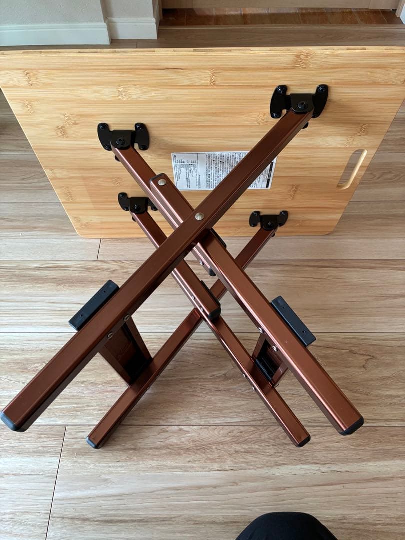 コールマン　コンフォートマスターバンブーサイドテーブル　廃盤品