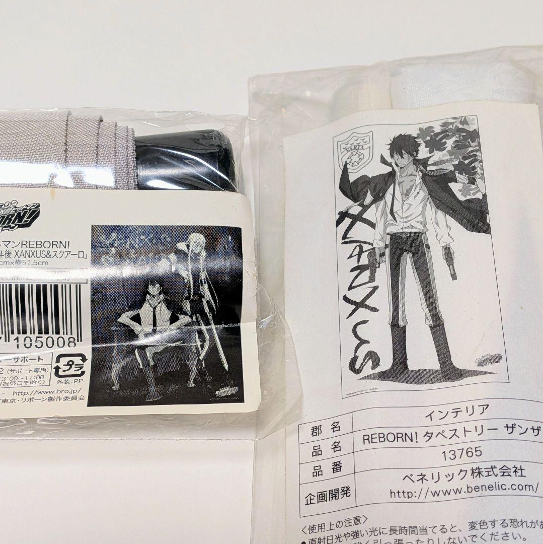 家庭教師ヒットマンREBORN!　タペストリー　XANXUS　スクアーロ　2本組
