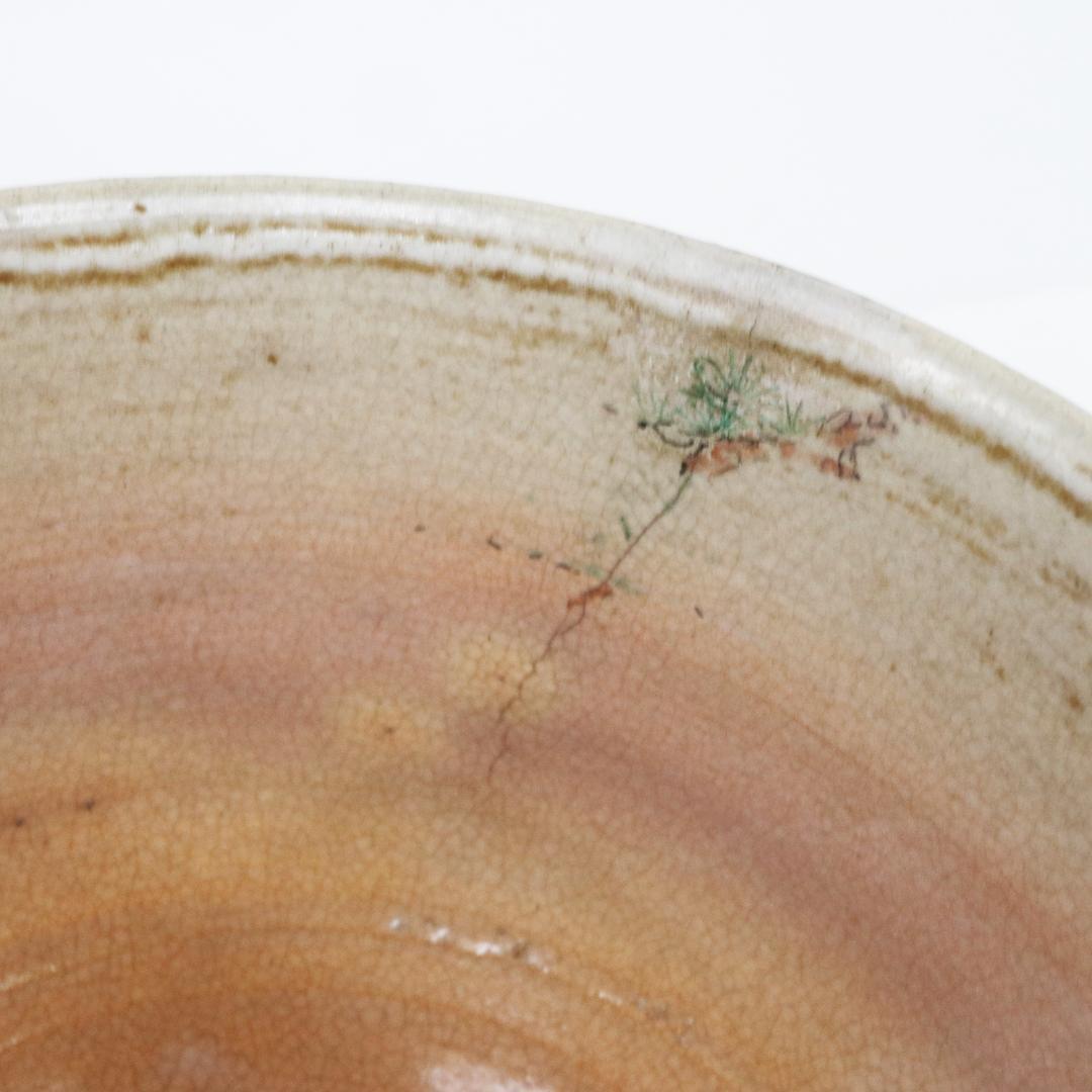 二代 清水六兵衛　四世六兵衛識　高砂 抹茶茶碗　共箱・共布　茶道具　縁起物