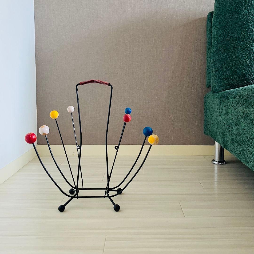 50'S 60'S アトミックマガジンラック ミッドセンチュリー