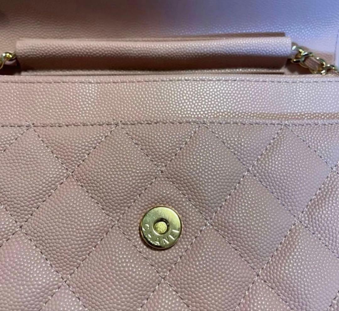 年末ラスト価格！CHANEL ピンク キルティング ショルダーバッグ　ノベルティ