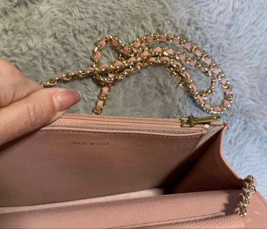 年末ラスト価格！CHANEL ピンク キルティング ショルダーバッグ　ノベルティ