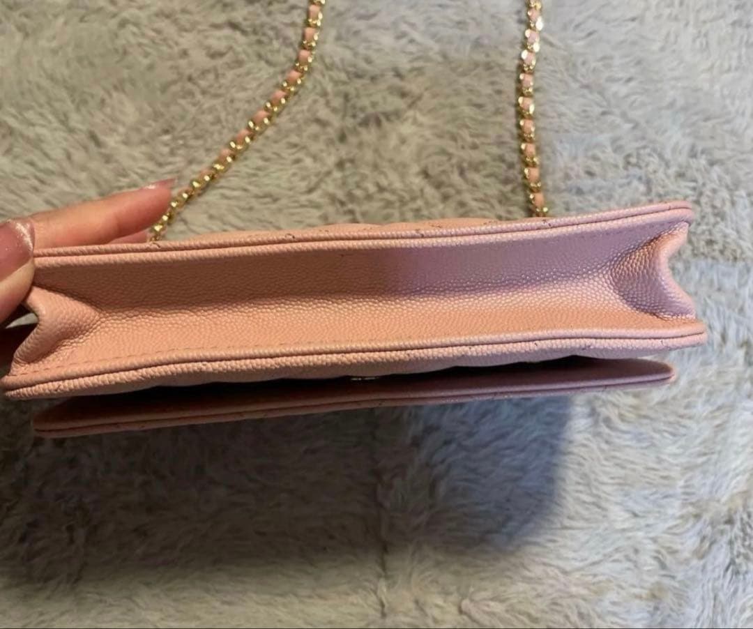 年末ラスト価格！CHANEL ピンク キルティング ショルダーバッグ　ノベルティ