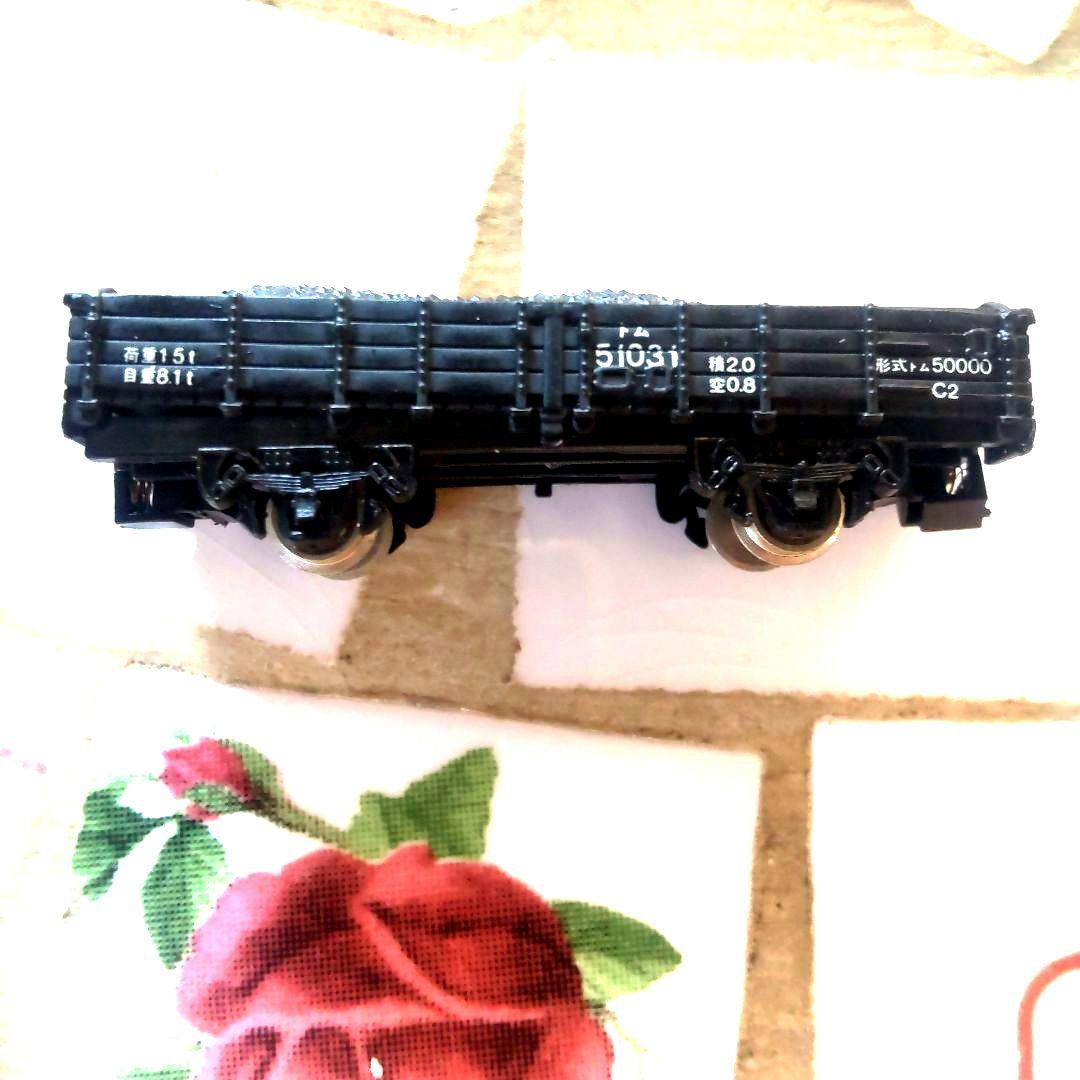 TOMY鉄道模型蒸気機関車他貨車3両