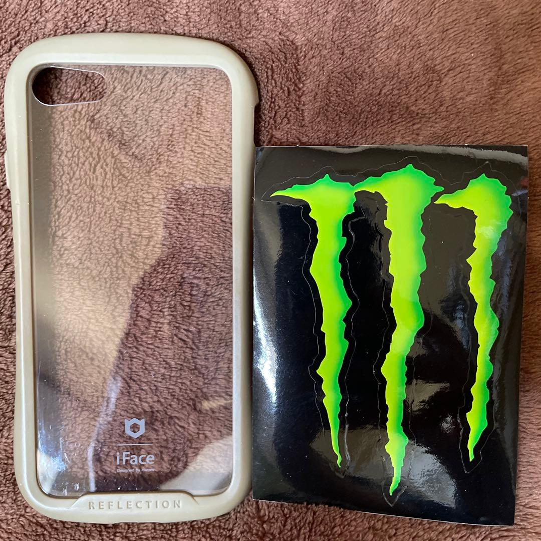 iPhone i Face Reflection ケース　ステッカー　セット