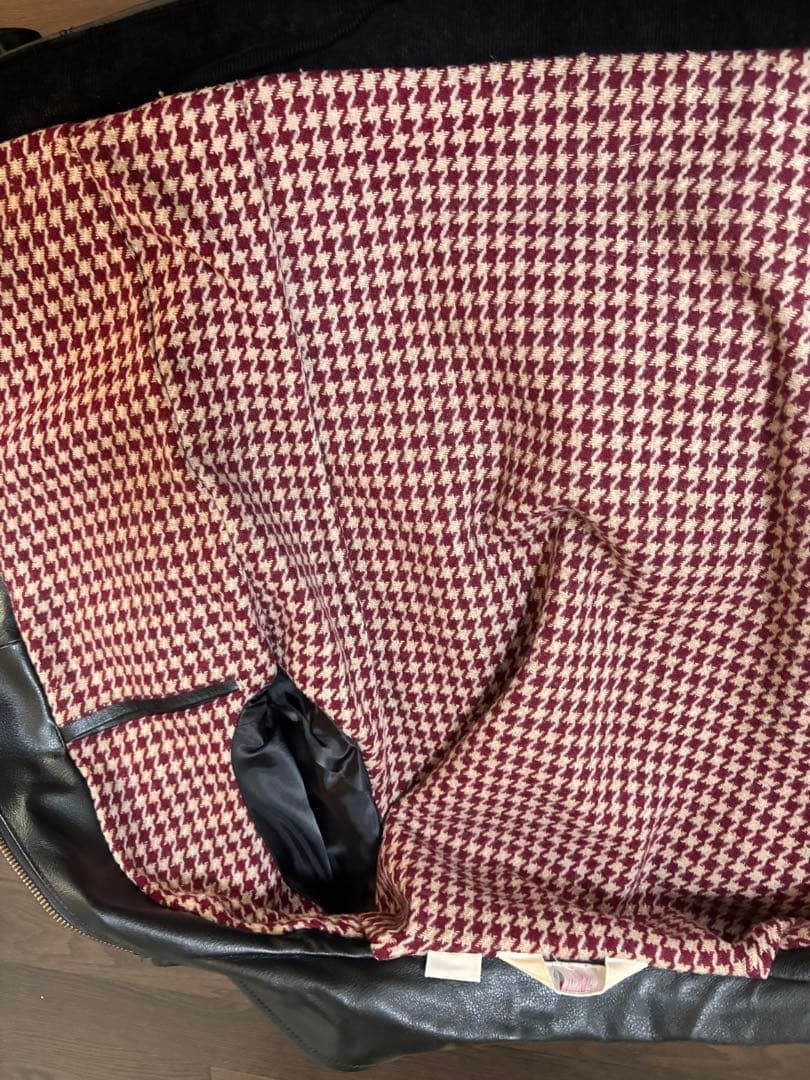 シングルレザーライダース　BEN DAVIS カウレザー　美品