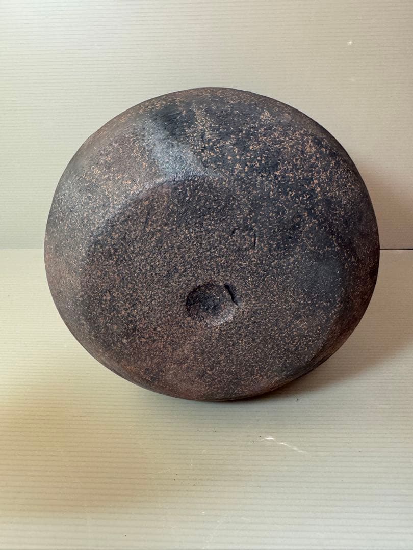 2783 茶釜　『釜師　金森紹栄造』『竹紋』『肩衝釜』　共箱　茶道具