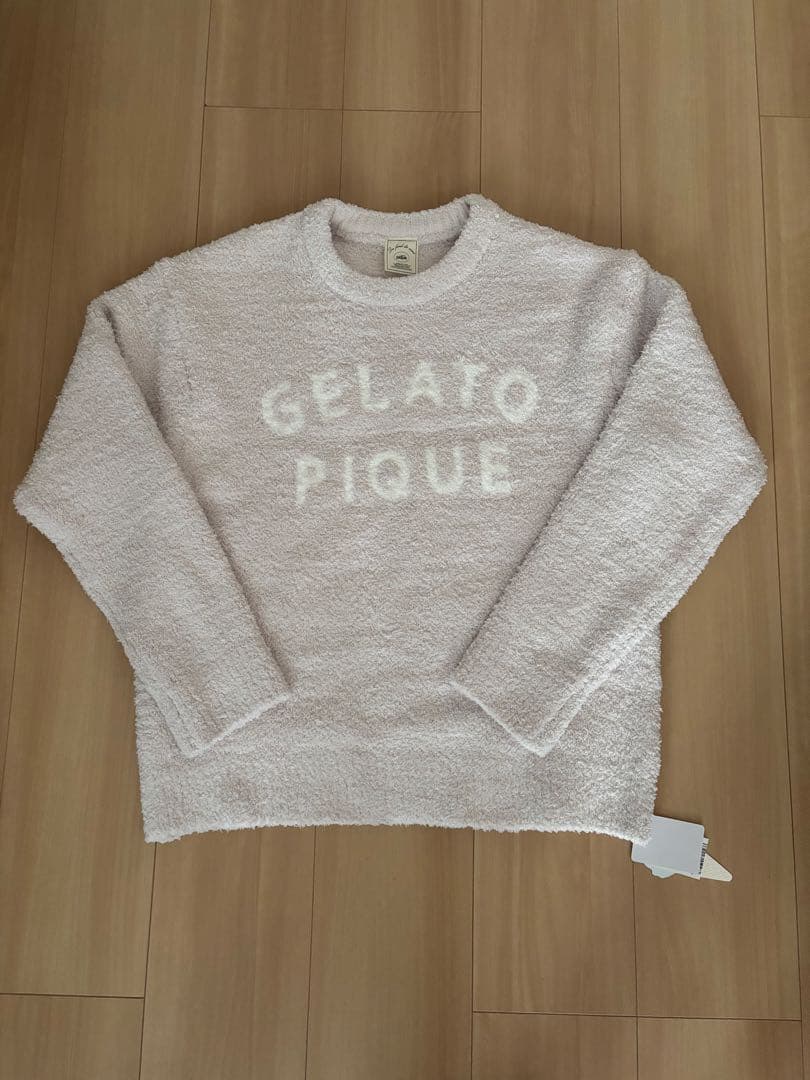 【新品タグ付ピンク】ジェラートピケ パジャマ&ボーダーロングパンツ　セットアップ