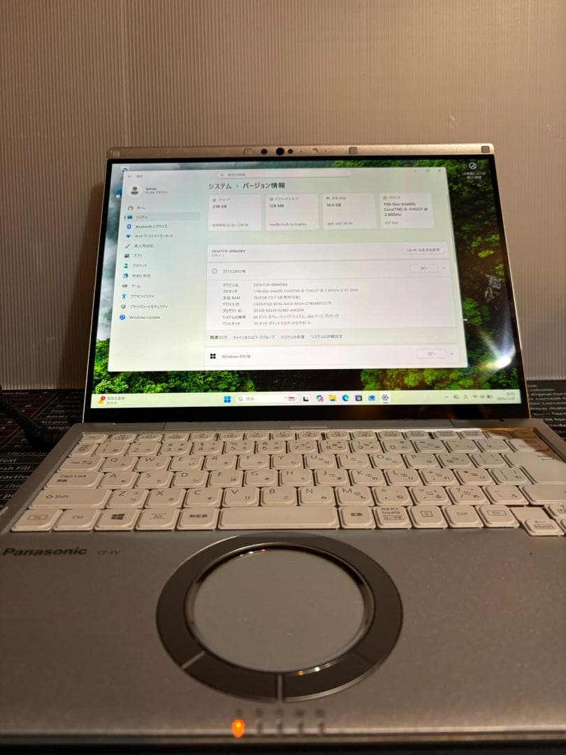 PanasonicCF-FV1R72VS11世代/256GB/16GB