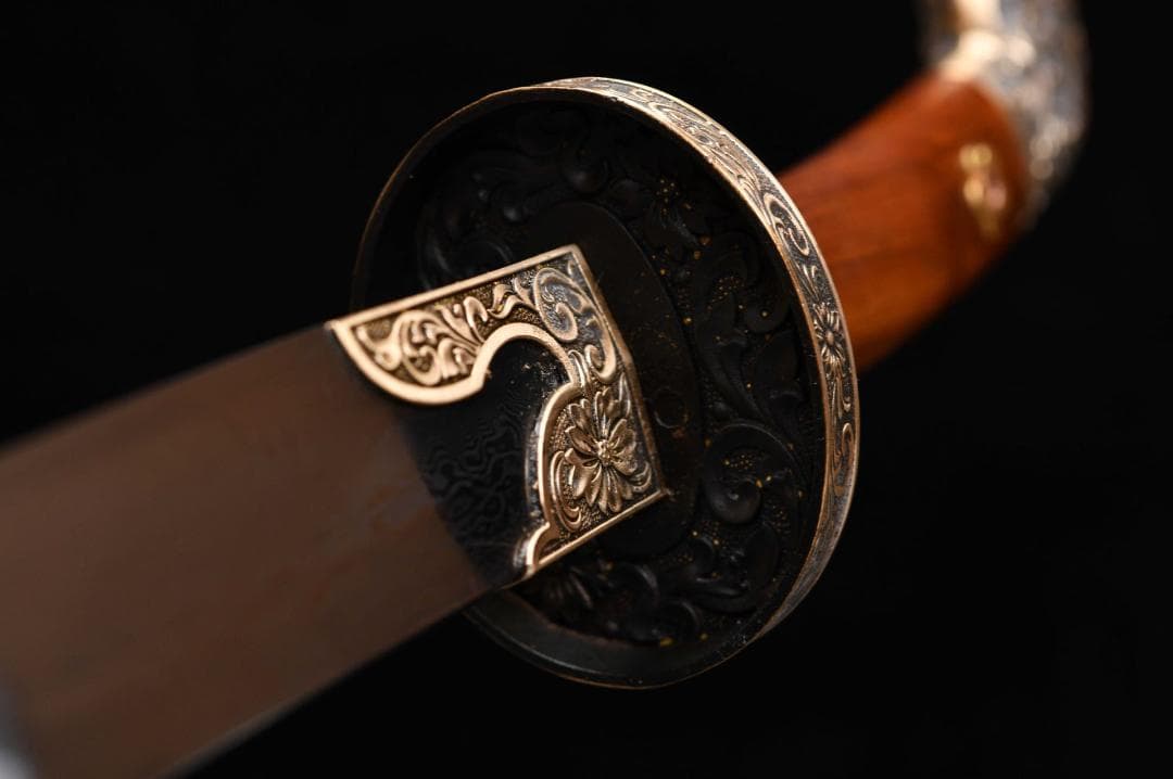 沈錬刺繍春刀 日本刀 模造刀 居合刀 武士道 武蔵 鑑賞用 手鍛造打