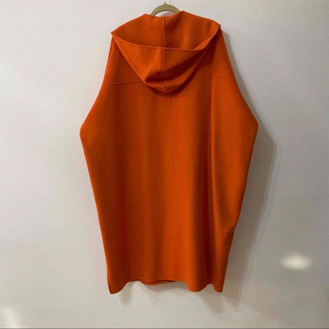 ルシェルブルー Hooded Over Coat オレンジ