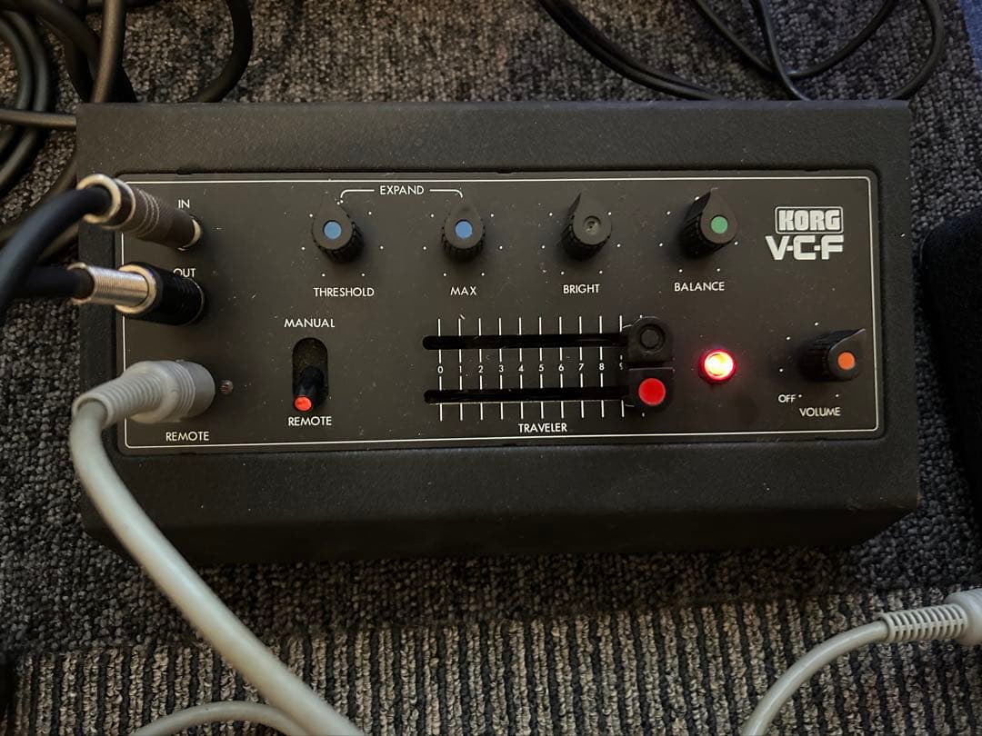 KORG VCF エフェクター ボリュームペダル付き