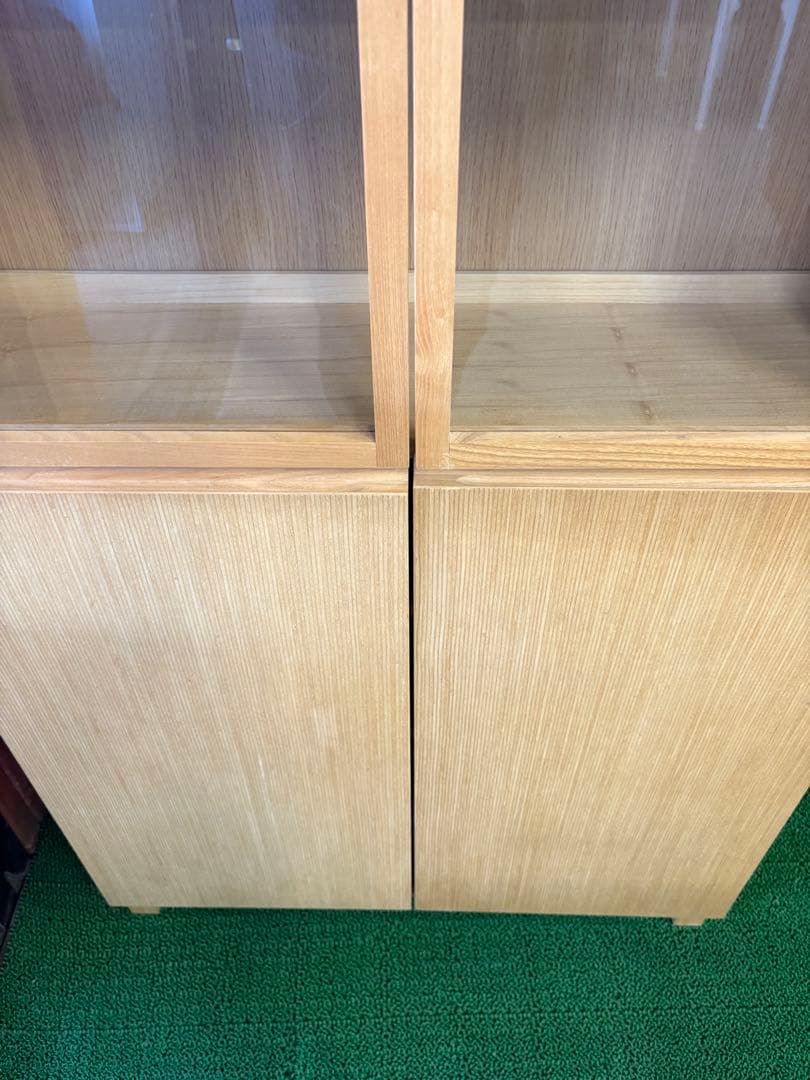 無印良品/良品計画　組み合わせてつかえる木製収納シェルフ　キャビネット　奥行23