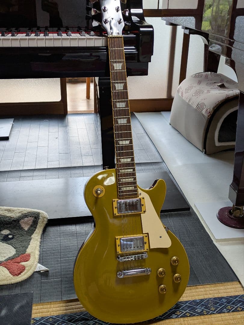 希少　DH Vamp Co ゴールドトップ　レスポール エレキギター 激レア