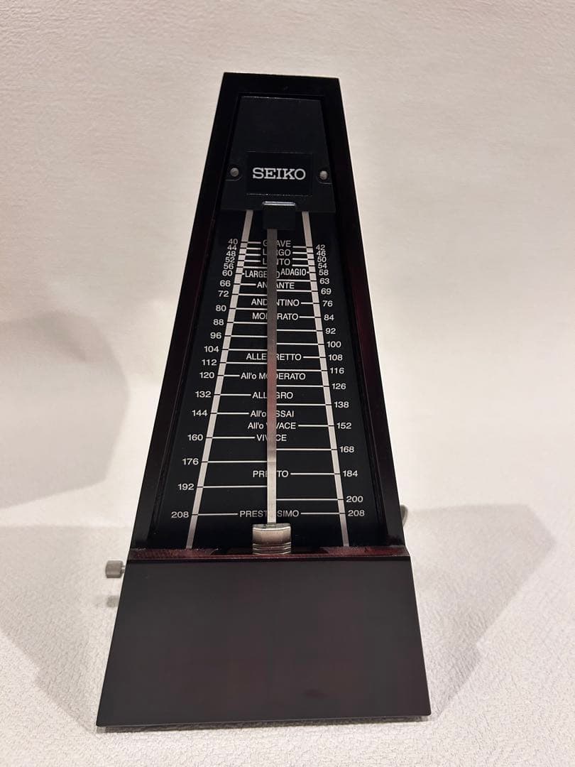 SEIKO セイコー　メトロノーム WMP1000 木製【森の響】ブラウン