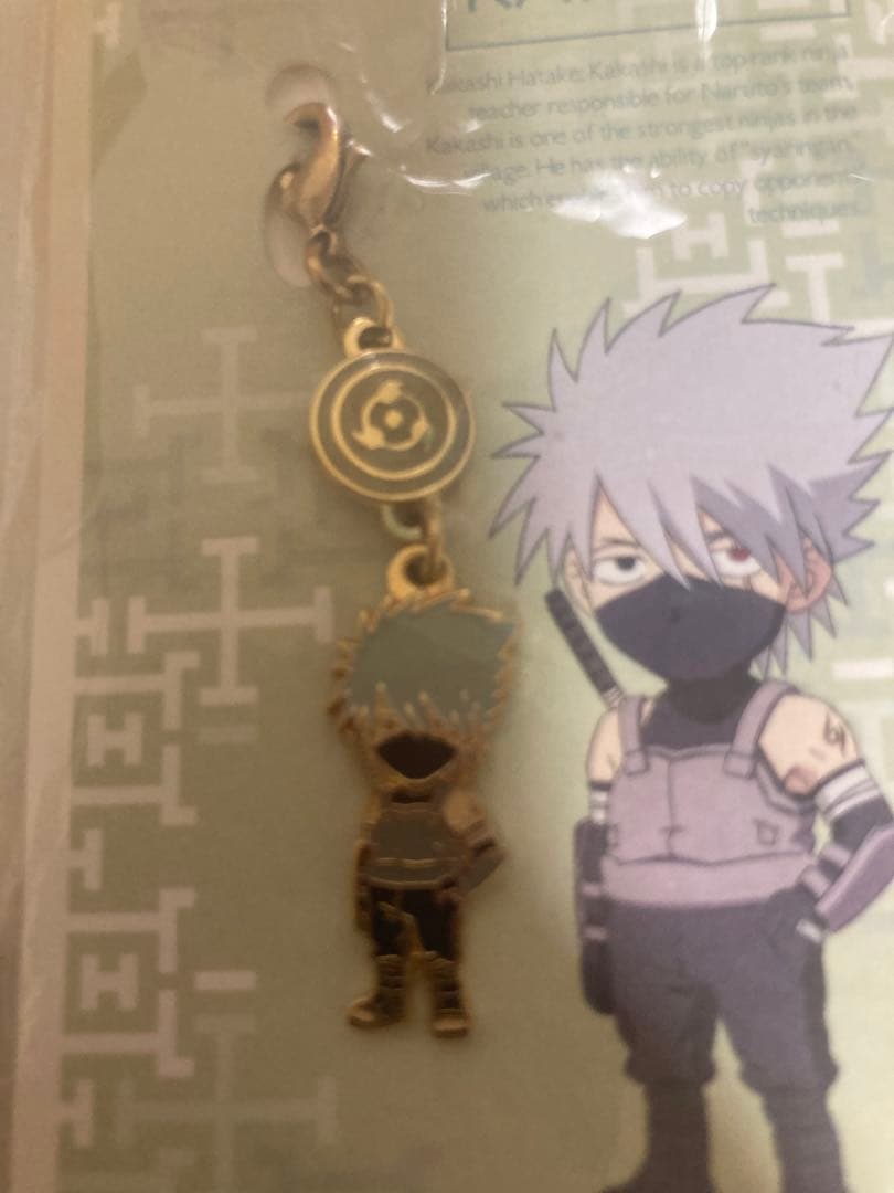 初期 レアNARUTO ナルト ファスナーアクセサリー 暗部 カカシ