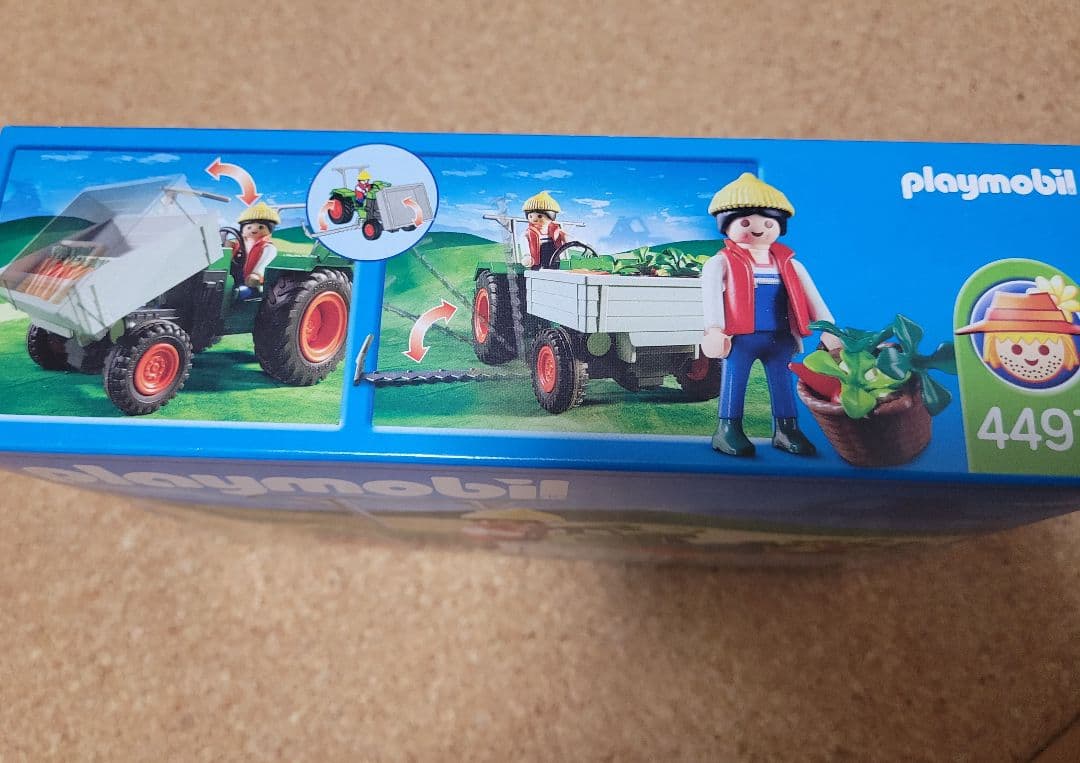 プレイモービル のりもの 農家のトラクター 4497