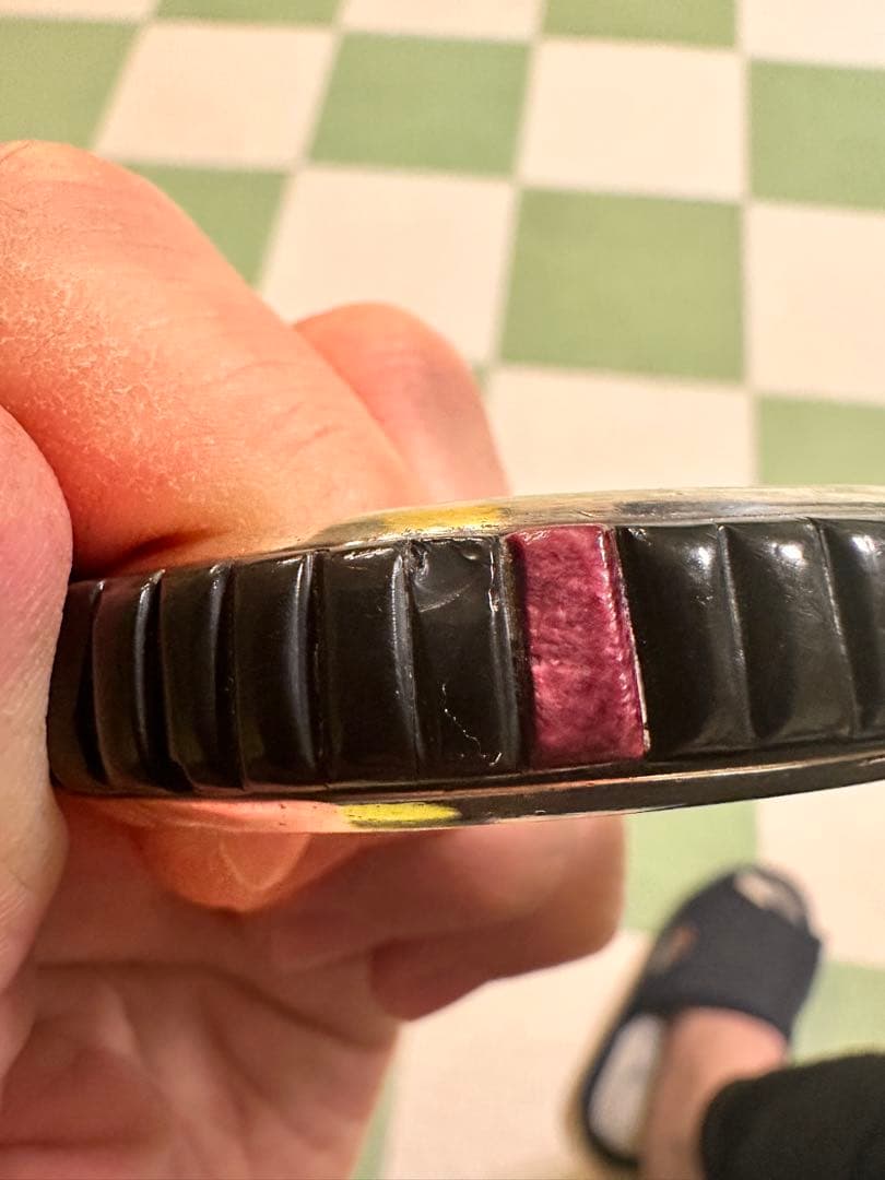 Ray Adakai レイアダカイ オニキス インレイバングル ナバホ