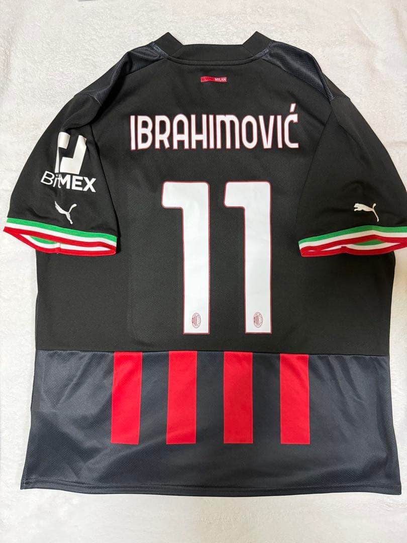 ACミラン イブラヒモビッチ22〜23シーズンユニフォーム