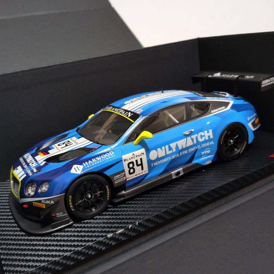 TSM 1/18 ベントレー コンチネンタル GT3 #84 モスクワ 2015