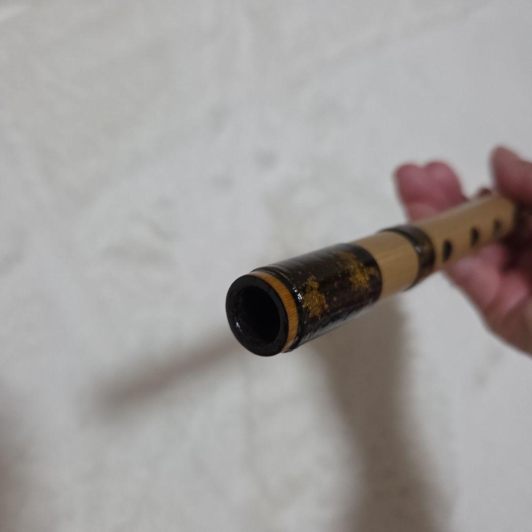 石見神楽を奏でる篠笛　父の手作り