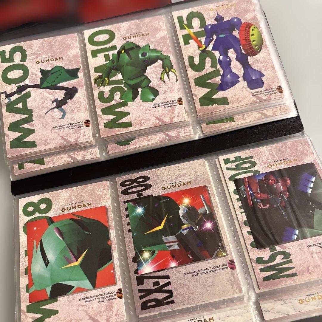 ガンダム　カードダスマスターズ　カード　初版　当時品　箔押し　大量　まとめ売り