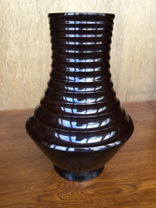 姜菖園作 壺 花瓶 乾漆