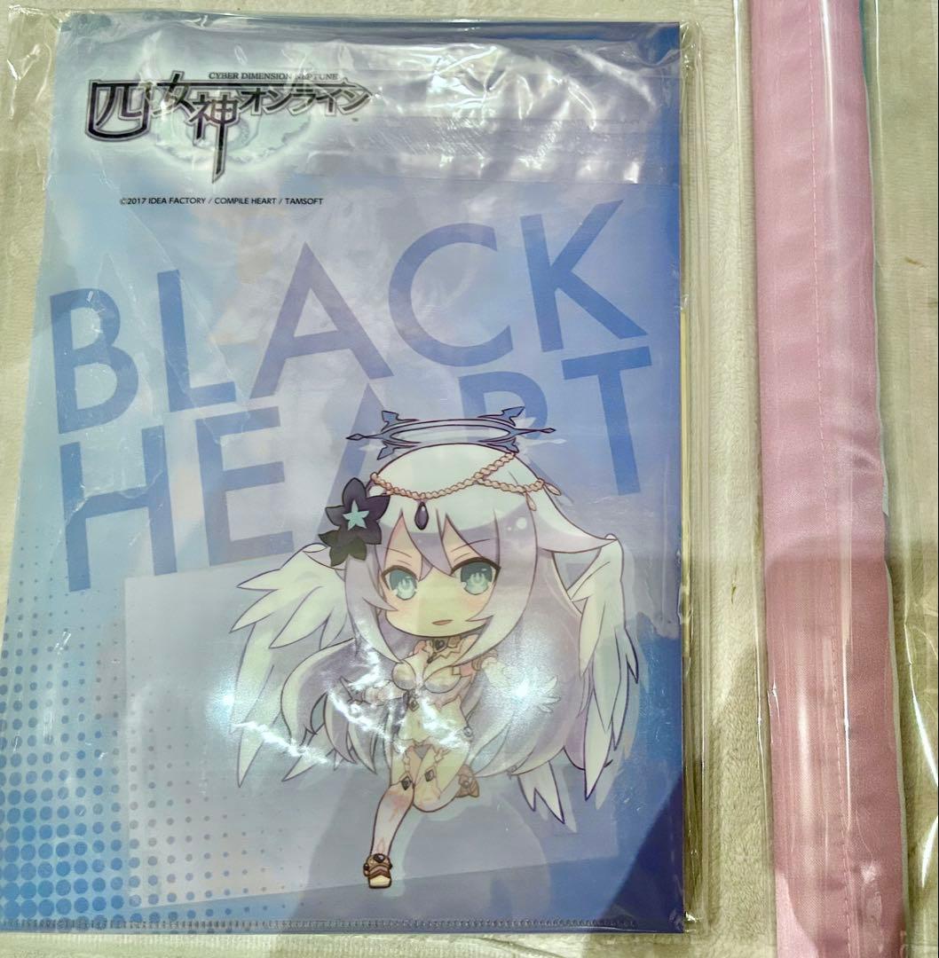 四女神オンライン　ブラックハート　電撃屋限定特典付き