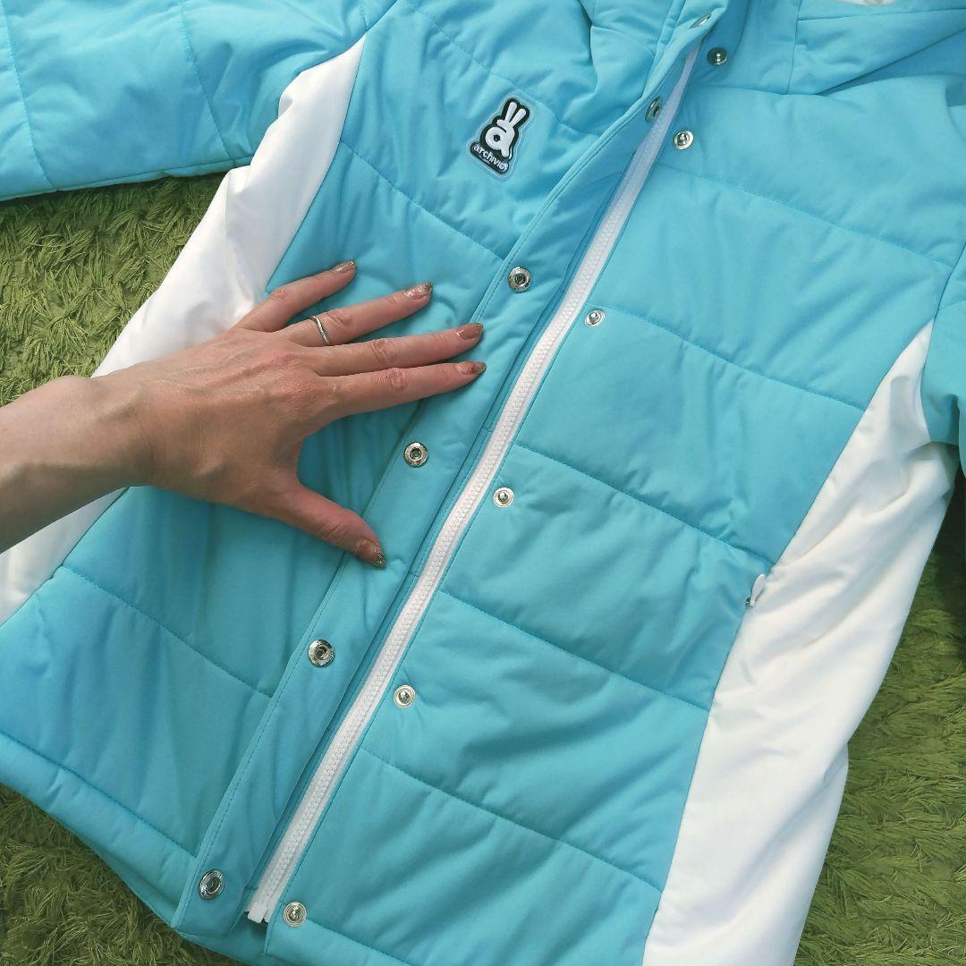 アルチビオ archivio 防寒保温ブルゾン 中綿ジャケット 2way 蓄熱