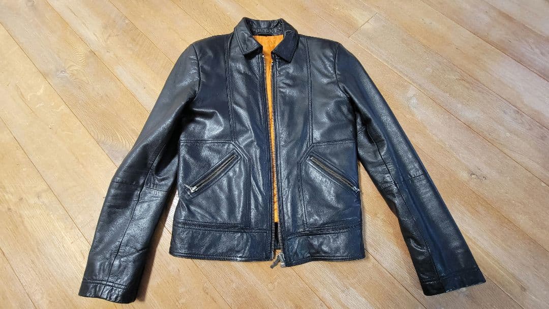 ヌーディージーンズ　レザージャケット　S