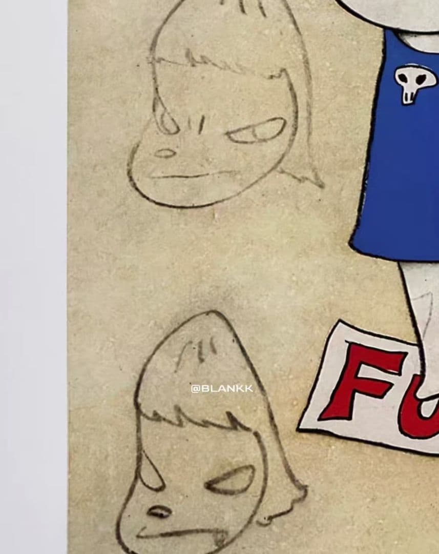 奈良美智 版画【On the F-word】